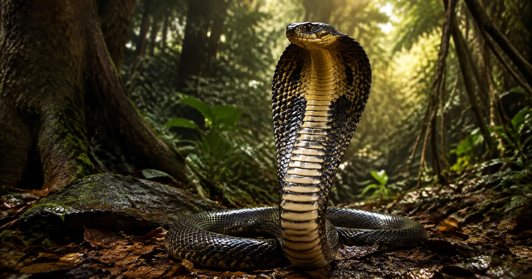 King cobra standing tall: Biểu tượng sức mạnh và sự uy nghiêm trong tự nhiên - image 1 King cobra standing tall: Biểu tượng sức mạnh và sự uy nghiêm trong tự nhiên - image 1