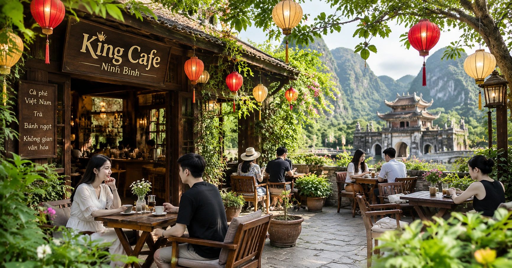 King Cafe Ninh Binh - Điểm Đến Tinh Tế Cho Tín Đồ Cà Phê Và Văn Hóa Địa Phương - image 2 King Cafe Ninh Binh - Điểm Đến Tinh Tế Cho Tín Đồ Cà Phê Và Văn Hóa Địa Phương - image 2