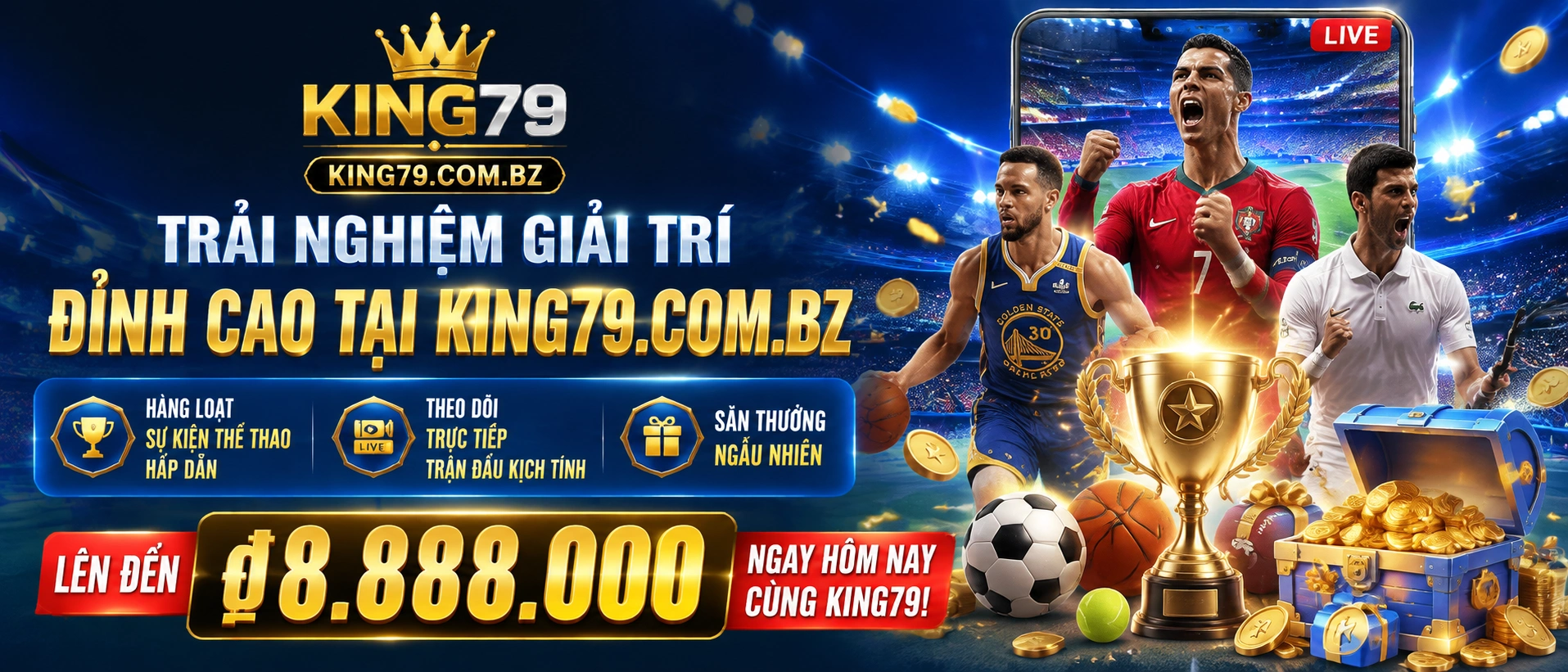 Game nổi bật KING79 slot nổ hũ