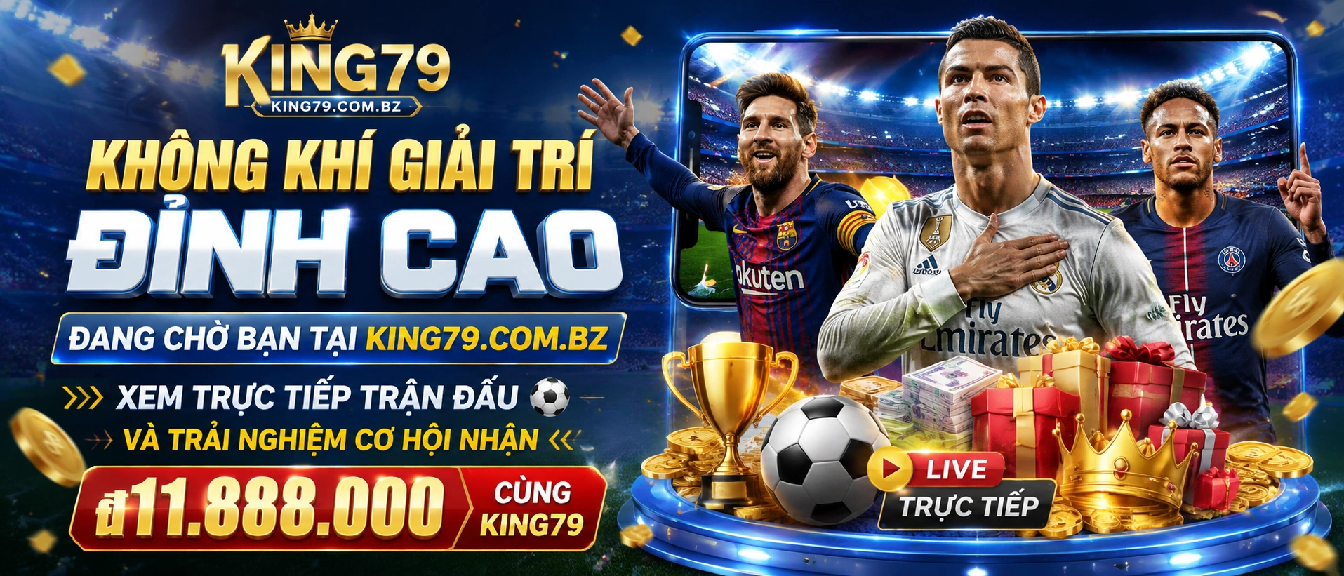 KING79 trải nghiệm mobile trên điện thoại