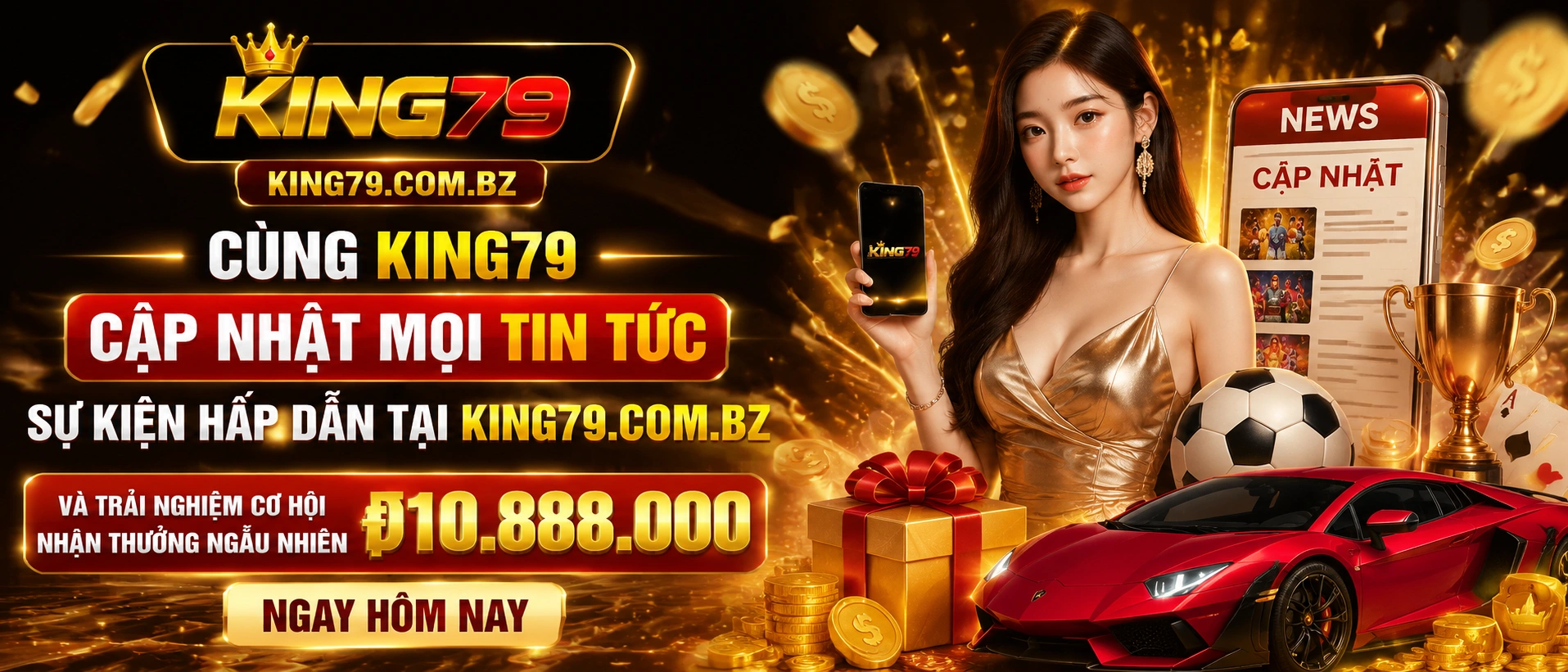 Ảnh minh họa tin tức mới nhất king79 với các khối nội dung rõ ràng
