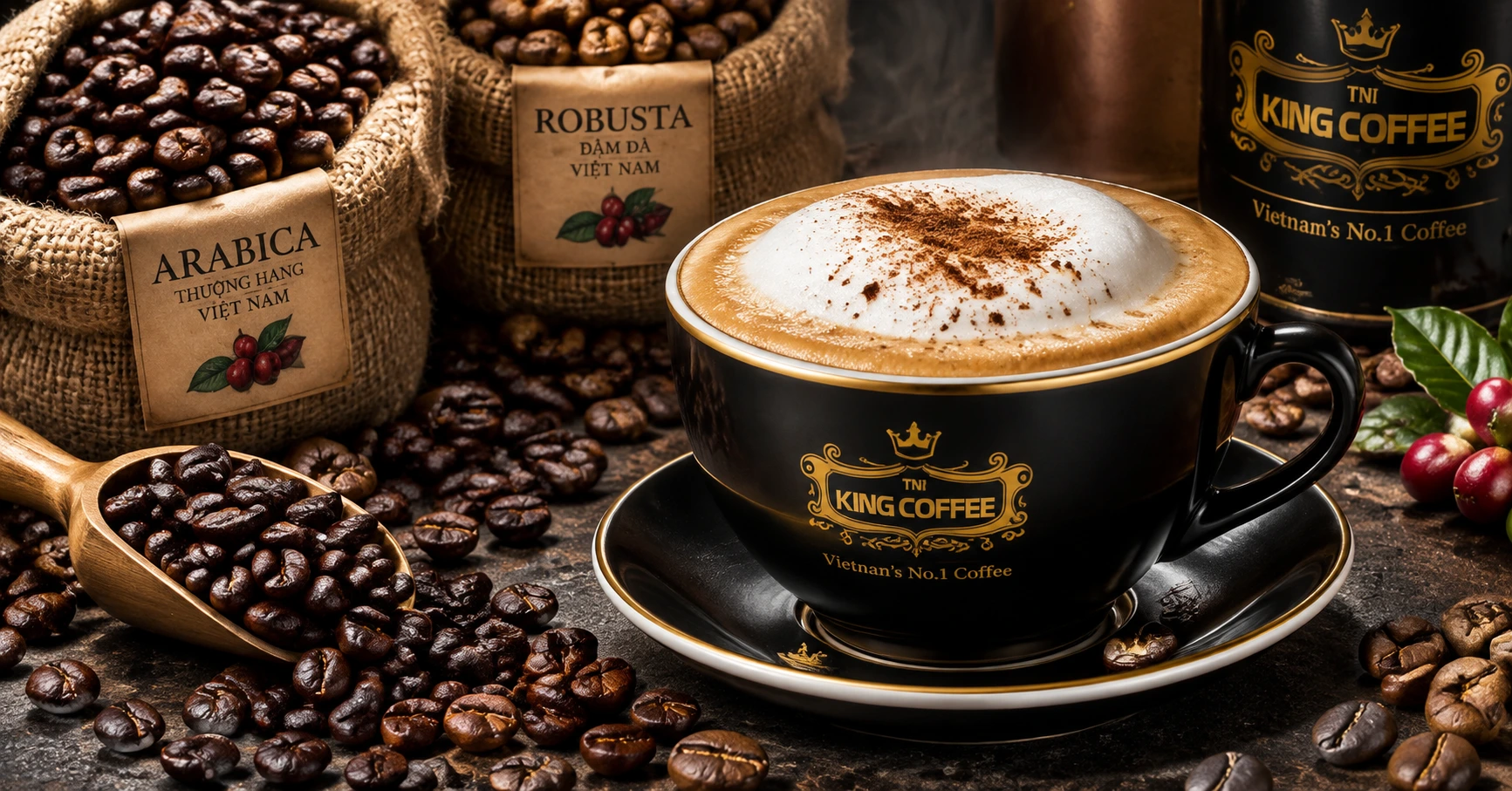 King Coffee Cappuccino: Hương Vị Đỉnh Cao Cho Người Yêu Cà Phê Việt - image 3
